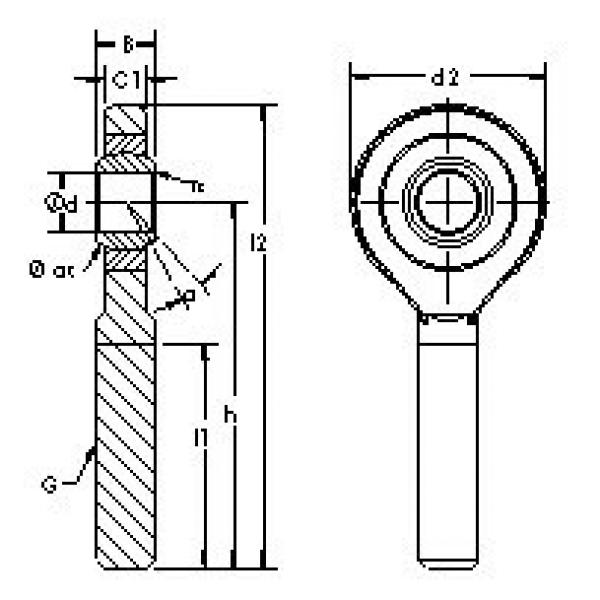 plain bearing lubrication SA20ET-2RS AST #5 image