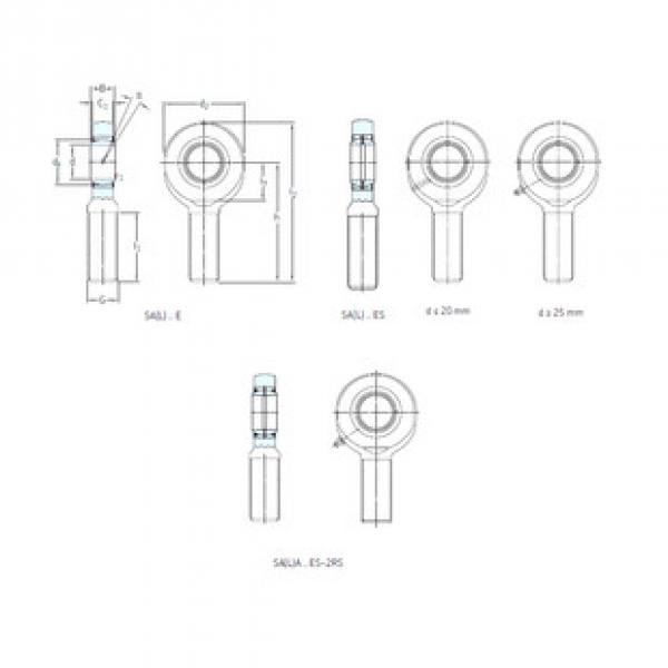 plain bearing lubrication SA70ES-2RS SKF #5 image