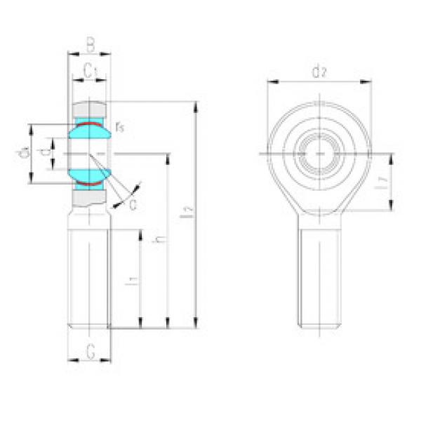 plain bearing lubrication SAJK12C LS #5 image