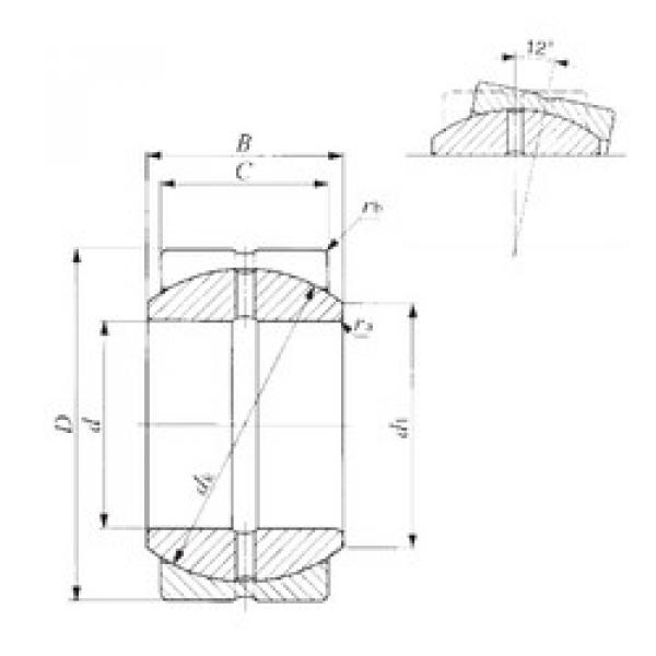 plain bearing lubrication SBB 12 IKO #5 image