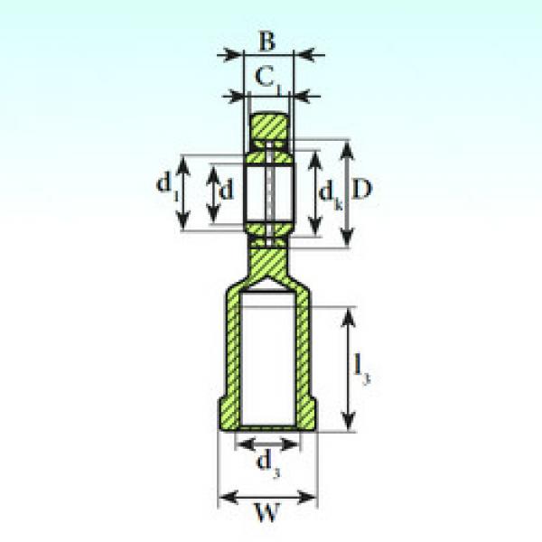 plain bearing lubrication SI 15 ES 2RS ISB #5 image