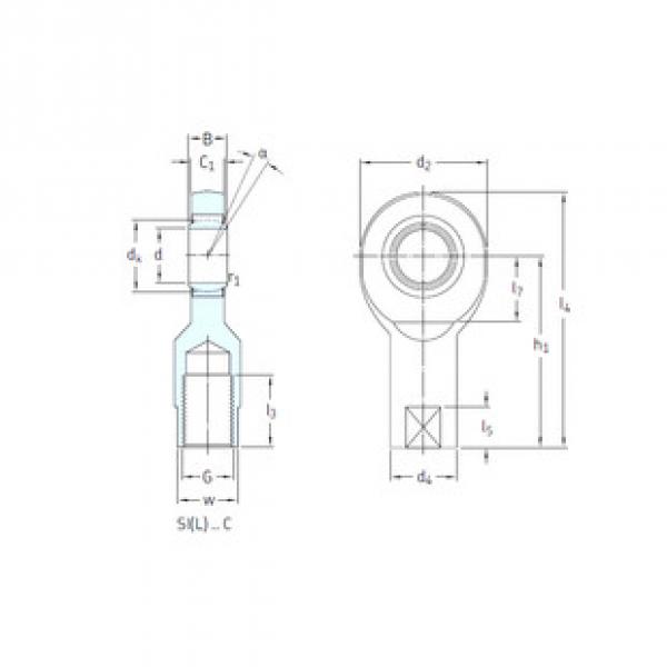 plain bearing lubrication SI6C SKF #5 image