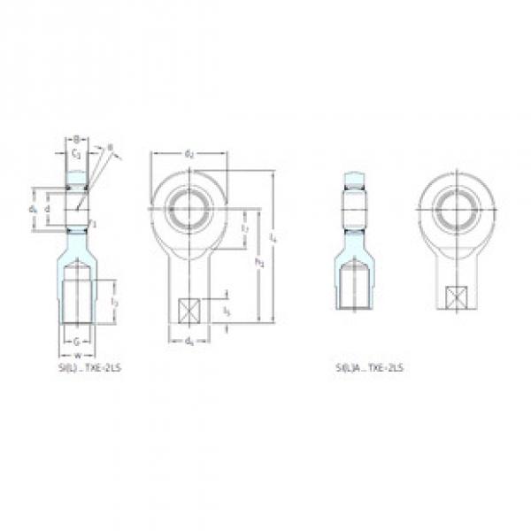plain bearing lubrication SIA45TXE-2LS SKF #5 image