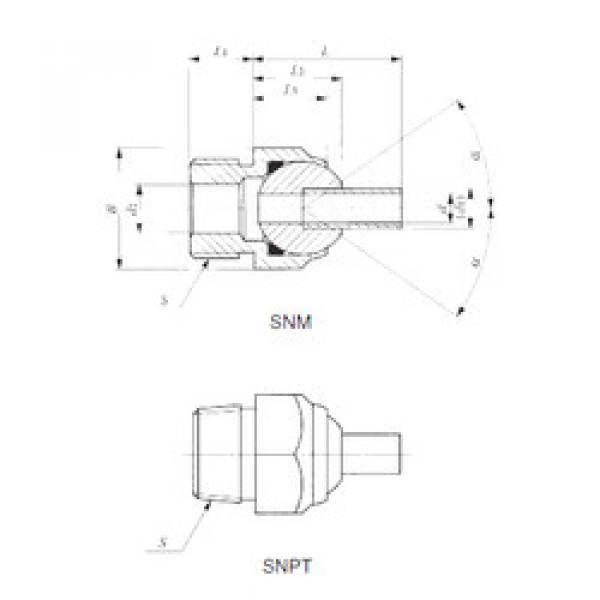 plain bearing lubrication SNM 20-30 IKO #5 image