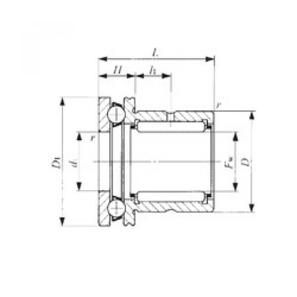 Complex Bearings NAX 1223Z IKO #1 image