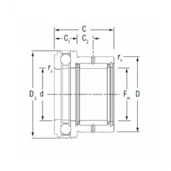 Complex Bearings NAXK10 KOYO #1 image