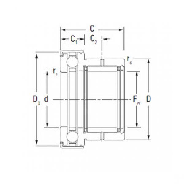 Complex Bearings NAXK17Z KOYO #1 image