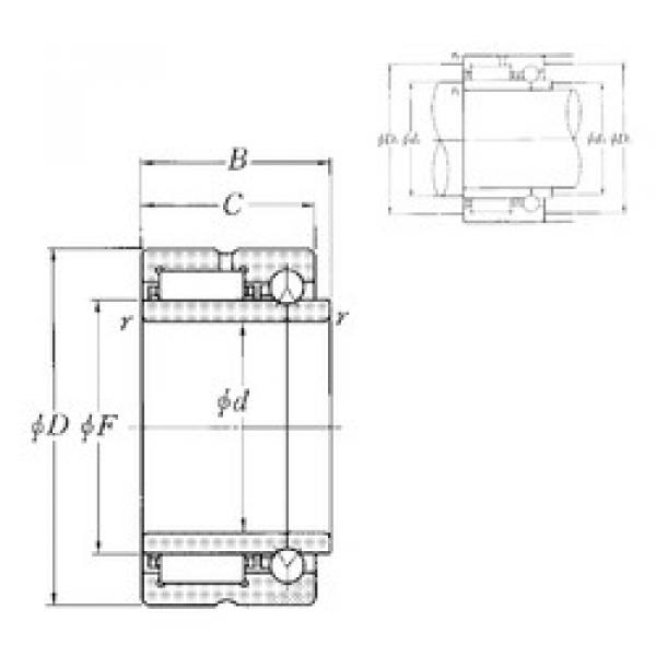 Complex Bearings NKIB59/22R NTN #1 image