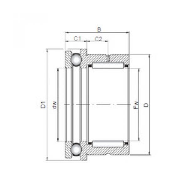 Complex Bearings NKX 12 ISO #1 image