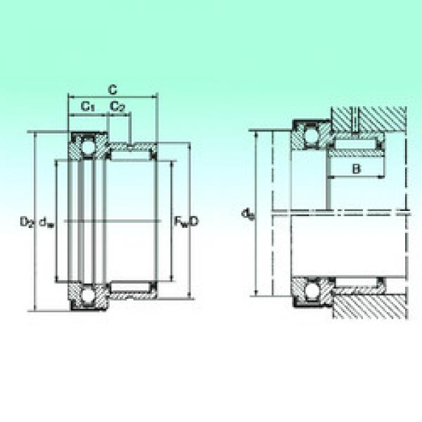 Complex Bearings NKX 45 Z NBS #1 image