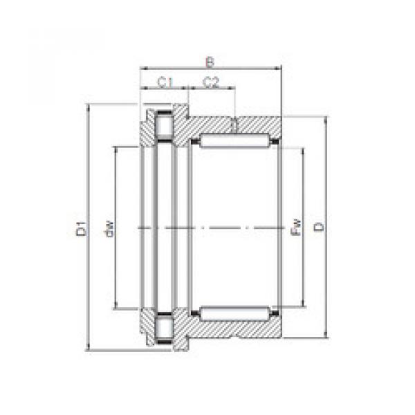 Complex Bearings NKXR 20 CX #1 image