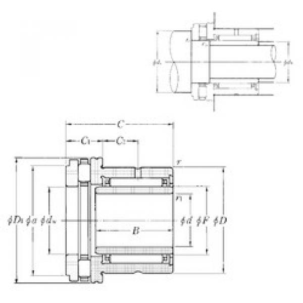 Complex Bearings NKXR17T2+IR14×17×17 NTN #1 image