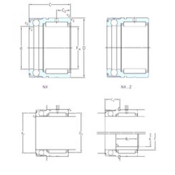 Complex Bearings NX10Z SKF #1 image