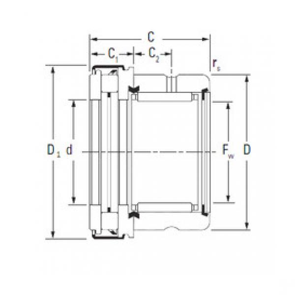 Complex Bearings RAXZ 512 KOYO #1 image