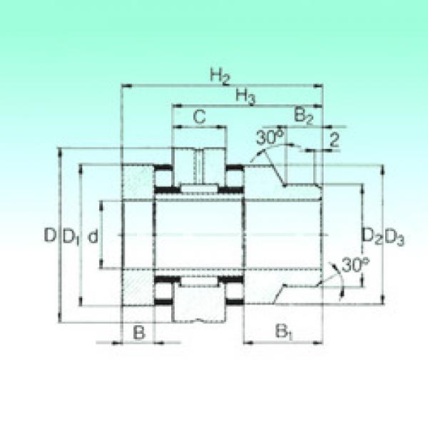 Complex Bearings ZARN 1747 L TN NBS #1 image