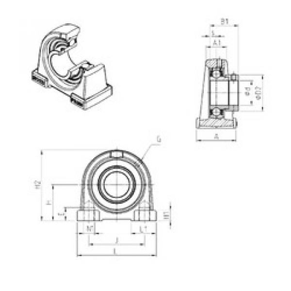 Bearing housed units ESPAE202 SNR #1 image