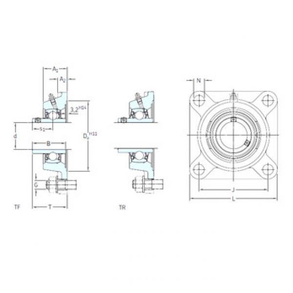 Bearing housed units FY 1.1/8 FM SKF #1 image