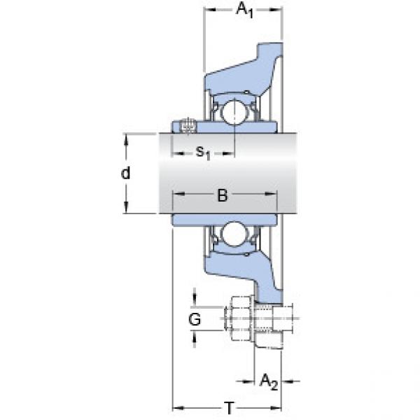 Bearing housed units FY 30 TF/VA201 SKF #1 image