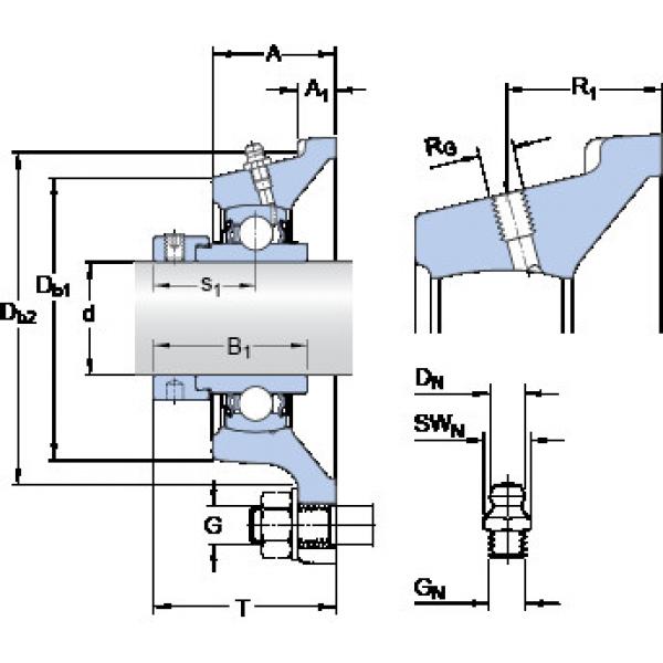 Bearing housed units FY 2.7/16 WF SKF #1 image