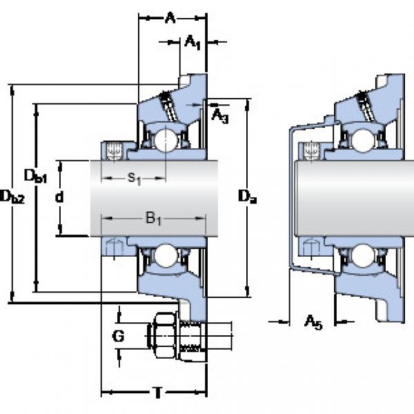 Bearing housed units FY 1.3/16 WDW SKF #1 image