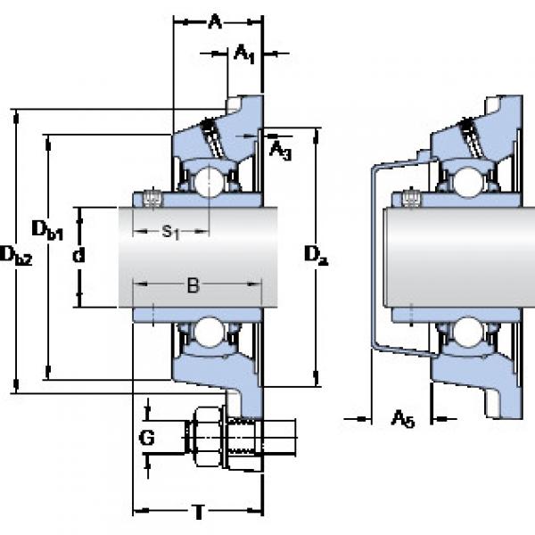 Bearing housed units FY 1.7/16 TDW SKF #1 image