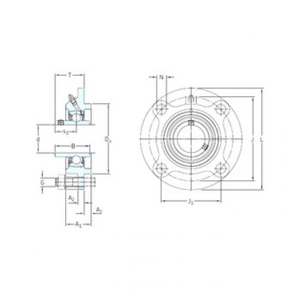 Bearing housed units FYC 35 TF SKF #1 image