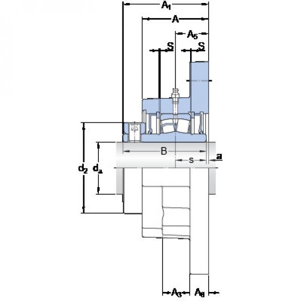 Bearing housed units FYR 1 11/16 SKF #1 image