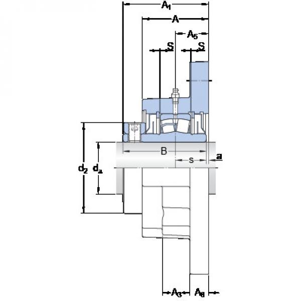 Bearing housed units FYR 1 11/16-18 SKF #1 image