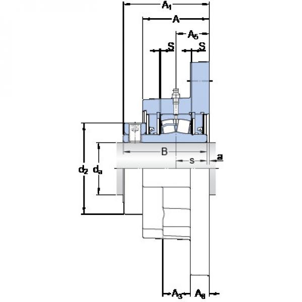 Bearing housed units FYR 1 7/16-3 SKF #1 image