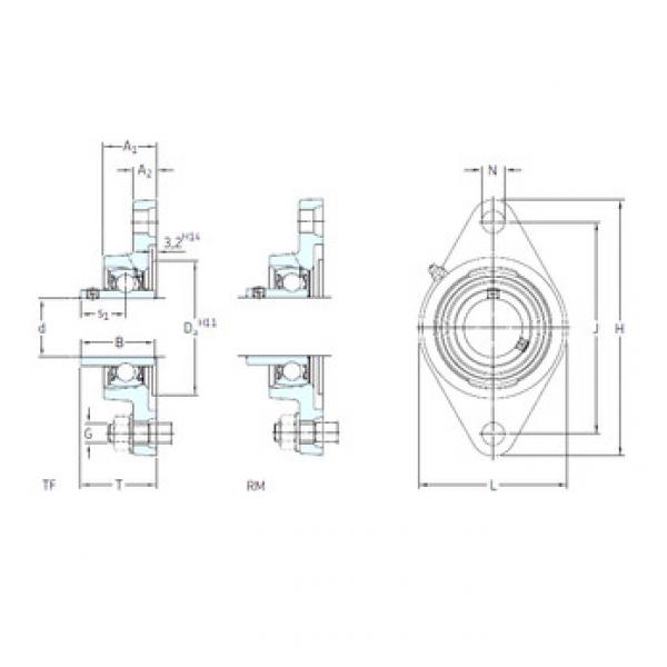 Bearing housed units FYT 1.15/16 FM SKF #1 image