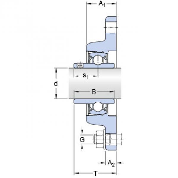 Bearing housed units FYT 20 TF/VA228 SKF #1 image