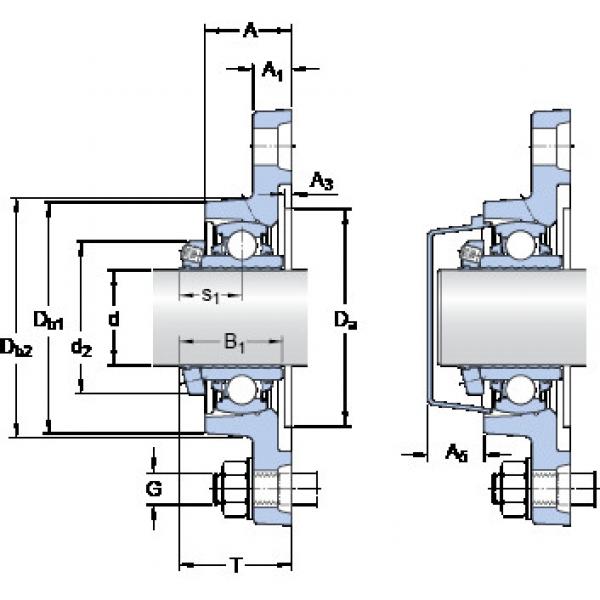 Bearing housed units FYTB 1. LDW SKF #1 image