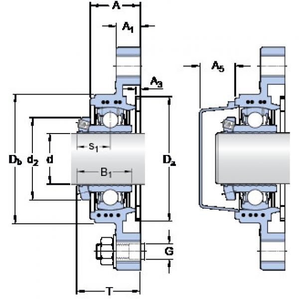 Bearing housed units FYTBK 25 LEF SKF #1 image