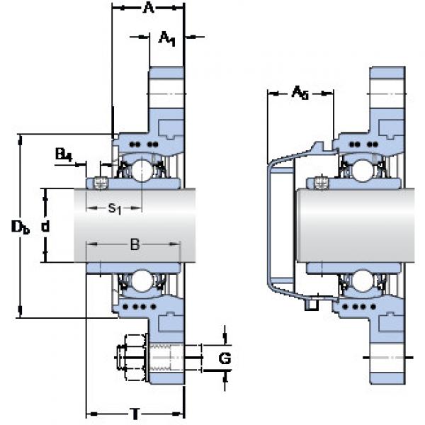 Bearing housed units FYTWK 1.3/16 YTA SKF #1 image