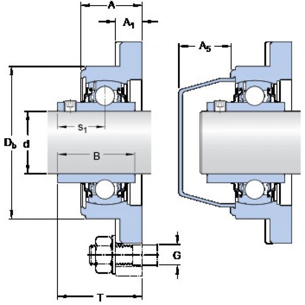 Bearing housed units FYWK 50 LTHR SKF #1 image