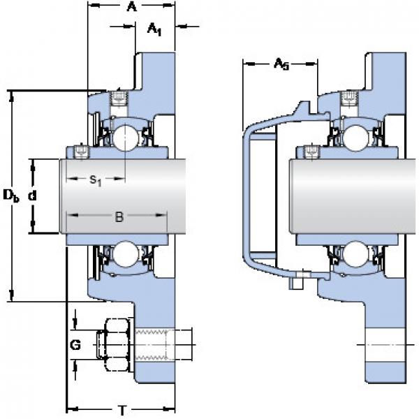 Bearing housed units FYWR 1.1/4 AYTHR SKF #1 image