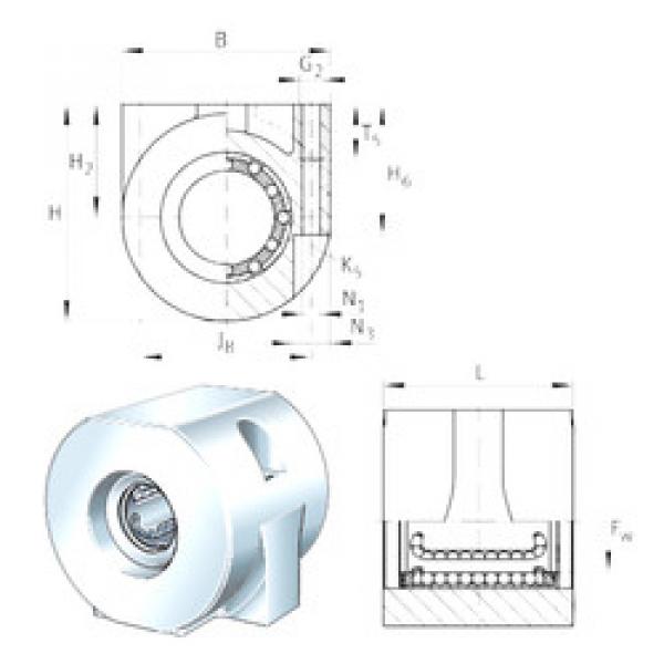 Bearing housed units KGHA16-PP INA #1 image