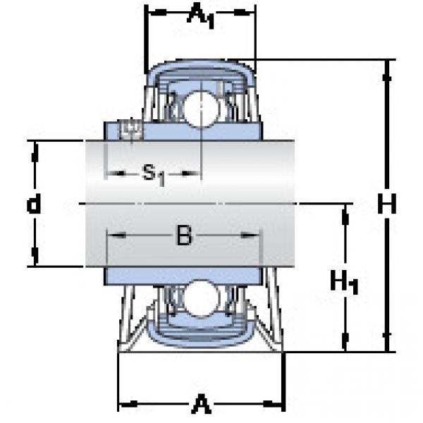 Bearing housed units P 47 R-12 TF SKF #1 image