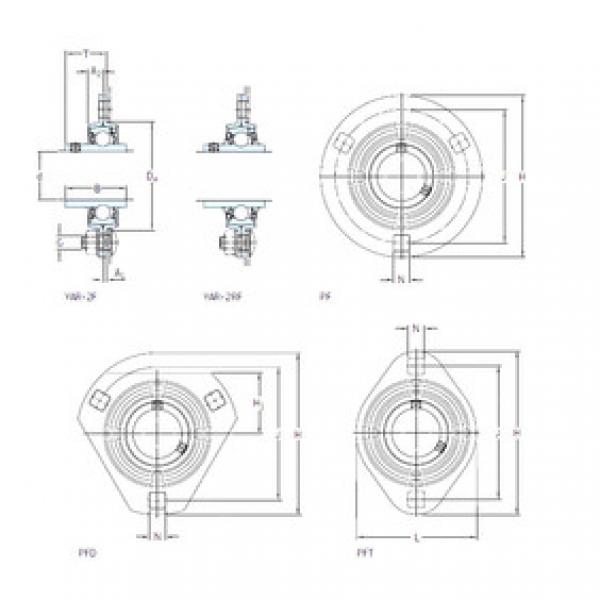 Bearing housed units PF 1.1/4 TF SKF #1 image