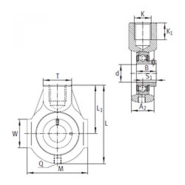 Bearing housed units PHEY40 INA #1 image