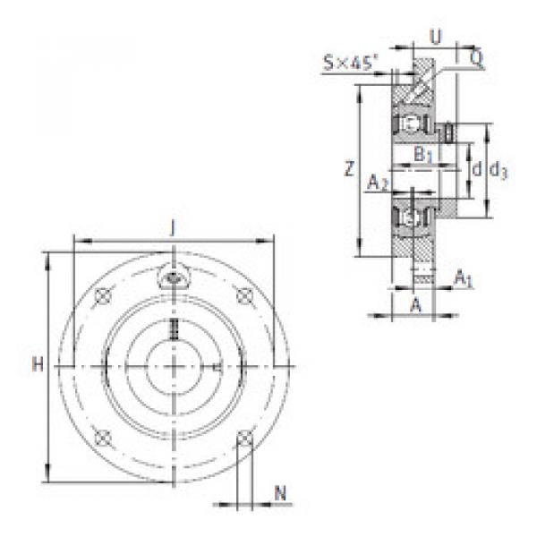 Bearing housed units PME25-N INA #1 image