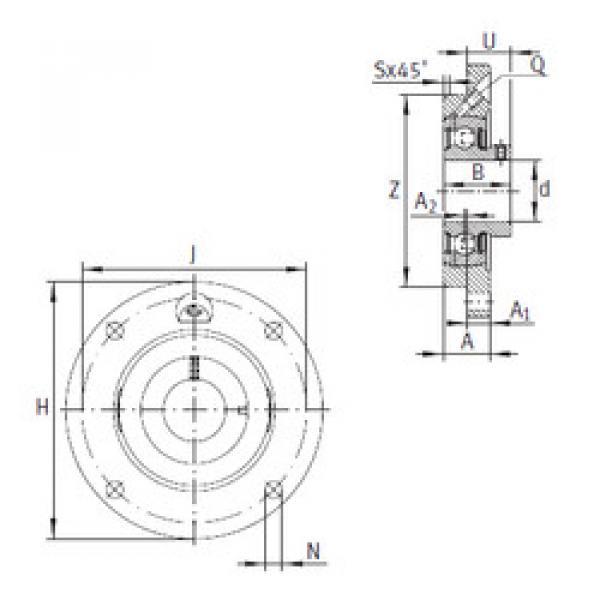 Bearing housed units PMEY20-N INA #1 image