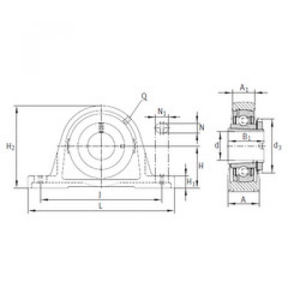 Bearing housed units RASEA25-N INA #1 image