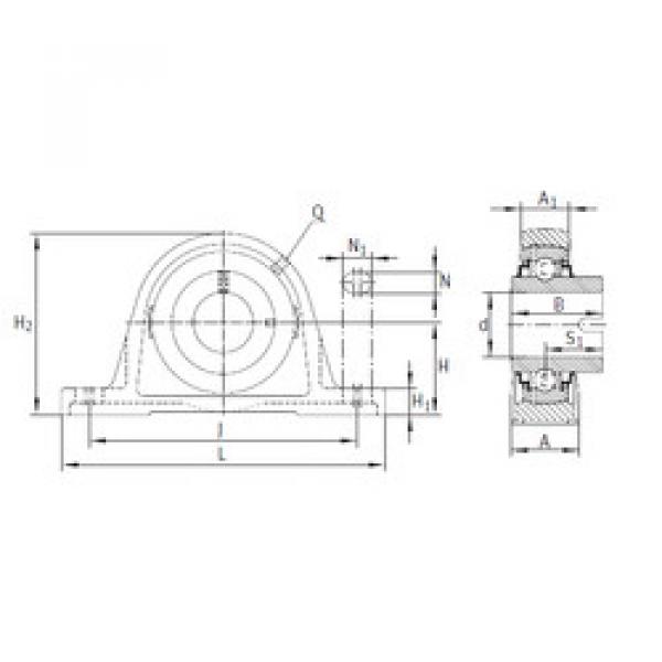 Bearing housed units RASEL30-N INA #1 image