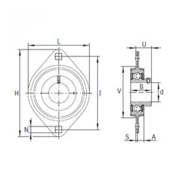 Bearing housed units RATY35 INA #1 image