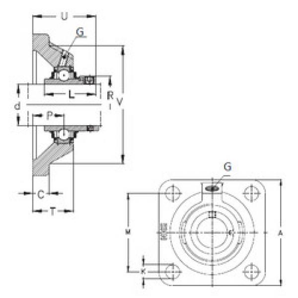 Bearing housed units RCJ17 NKE #1 image