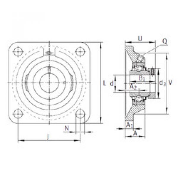 Bearing housed units RCJO40 INA #1 image