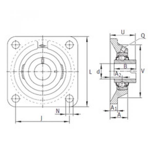 Bearing housed units RCJL30-N INA #1 image