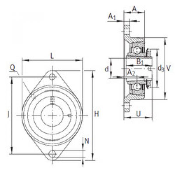 Bearing housed units RCJTA20-N INA #1 image