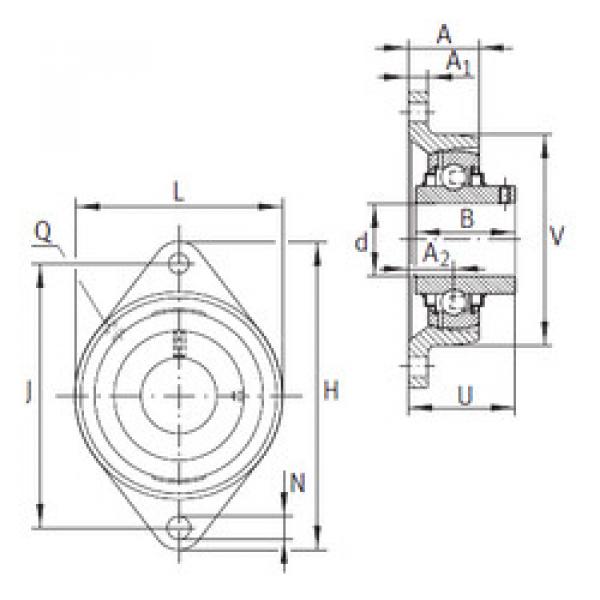 Bearing housed units RCJTY15 INA #1 image